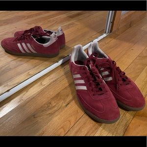 Adidas Samba - Burgundy - size 10